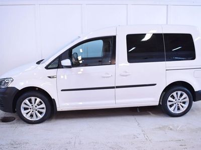 begagnad VW Caddy Life 2.0 TDI 102 Auto 5-sits Värmare V-hjul