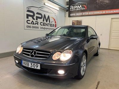 Begagnad Mercedes CLK200 Avantgarde 184 HK (135 kW) 2008 Mörkgrå Sportkupé