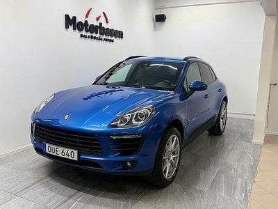 Begagnad Porsche Macan S 258 HK (189 kW) 2015 Blå SUV