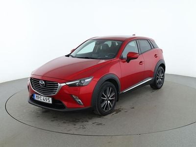 Röd Begagnad 2017 Mazda CX-3 SUV | 189 000 kr (Marknadspris)
