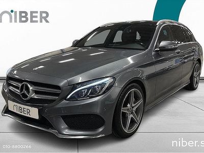 Grå Begagnad 2017 Mercedes C220 AMG Kombi | 269 900 kr (Lite dyr)
