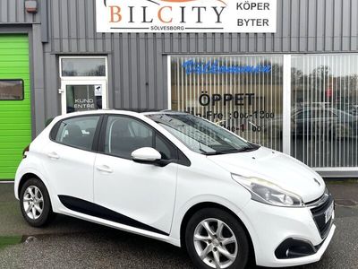 begagnad Peugeot 208 5-dörrar 1.2 VTi ETG5 Euro 6,Auto Panorama,Nybes