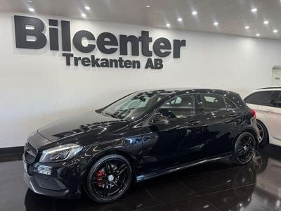 Svart Begagnad 2016 Mercedes A200 AMG Halvkombi | 169 900 kr (Marknadspris)