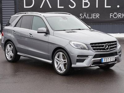 Begagnad Mercedes ML350 AMG 258 HK (189 kW) 2013 Palladium silvermetallic SUV