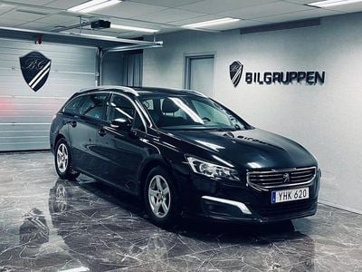 Svart Begagnad 2016 Peugeot 508 SW Kombi | 99 900 kr (Marknadspris)