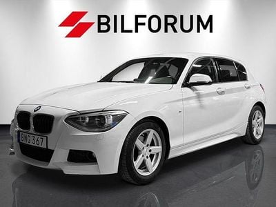 Begagnad BMW 116 M Sport 136 HK (100 kW) 2014 Vit Halvkombi