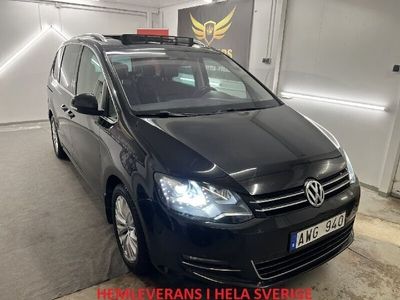 begagnad VW Sharan 2.0 TDI 7-Sits PANO GPS KEYLESS FULLUTRUST