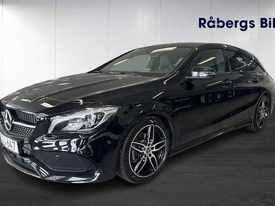 Begagnad Mercedes CLA200 Shooting Brake AMG line 156 HK (114 kW) 2017 Kosmossvart metallic Kombi