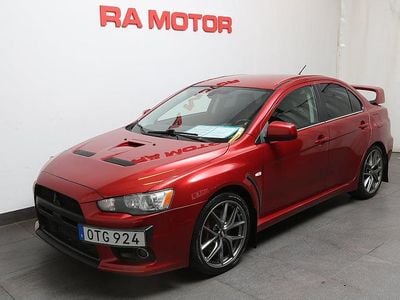 Begagnad Mitsubishi Lancer Evolution 295 HK (216 kW) 2008 Röd Sedan