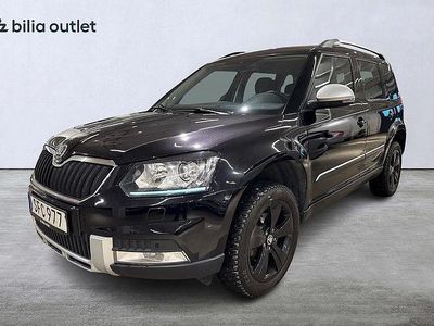 Svart Begagnad 2014 Skoda Yeti Outdoor SUV | 99 900 kr (Marknadspris)
