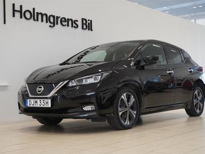 Begagnad Nissan Leaf Tekna 110 kW (150 HK) 2021 Svart Halvkombi