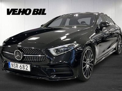 Svart Begagnad 2018 Mercedes CLS450 AMG line Sportkupé | 499 000 kr