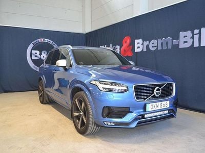 Begagnad Volvo XC90 R-Design 320 HK (235 kW) 2016 Blå SUV