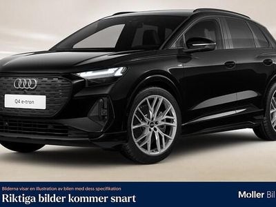 Svart Begagnad 2022 Audi Q4 e-tron Comfort SUV | 399 900 kr (Marknadspris)