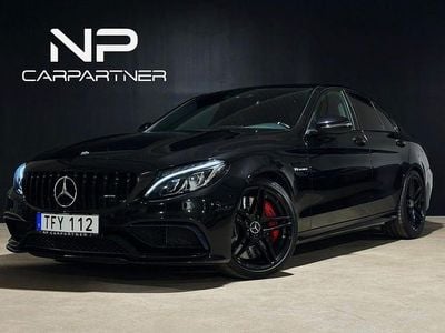 Begagnad Mercedes C63S AMG AMG 510 HK (375 kW) 2016 Svart Sedan