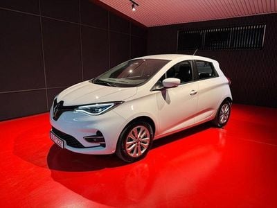 Begagnad Renault Zoe Play 80 kW (109 HK) 2020 Vit Halvkombi