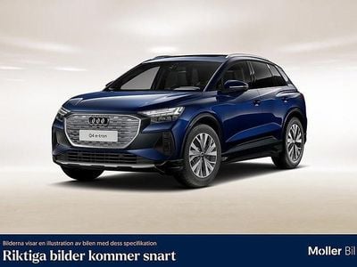 Begagnad Audi Q4 e-tron Advanced Plus 250 kW (340 HK) 2024 Navarrablå metallic SUV