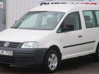 Vit Begagnad 2004 VW Caddy Minibuss | 39 900 kr (Marknadspris)