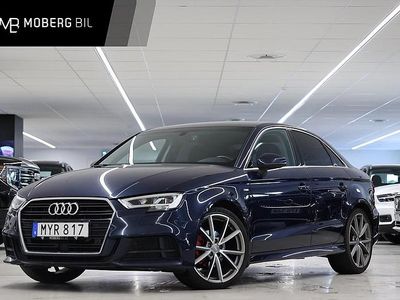 Blå Begagnad 2016 Audi A3 S-Line Sedan | 159 900 kr (Marknadspris)