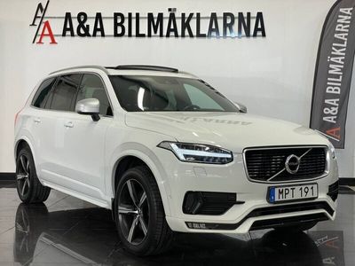 begagnad Volvo XC90 D5 AWD R-Design 7-sits 225hk Panorama