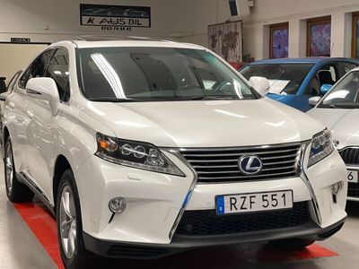 begagnad Lexus RX450h AWD Luxury Taklucka Skinn Kamera Drag Navi