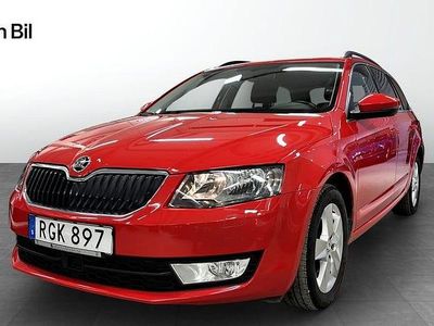 Begagnad Skoda Octavia 116 HK (85 kW) 2016 Röd Kombi
