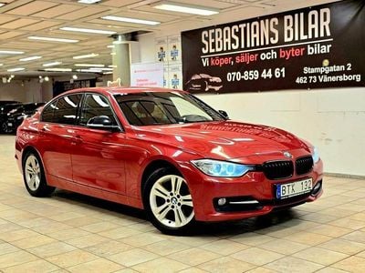 Röd Begagnad 2013 BMW 320 Sport Line Sedan | 122 900 kr (Marknadspris)