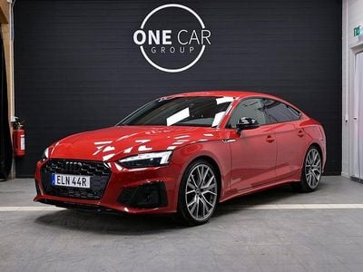 Begagnad Audi A5 Sportback Competition 265 HK (194 kW) 2022 Röd Halvkombi