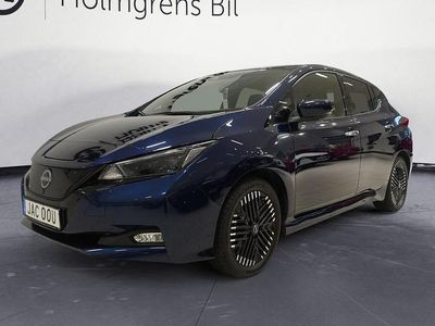 Universal blue black Begagnad 2022 Nissan Leaf N-Connecta Halvkombi | 179 900 kr (Marknadspris)