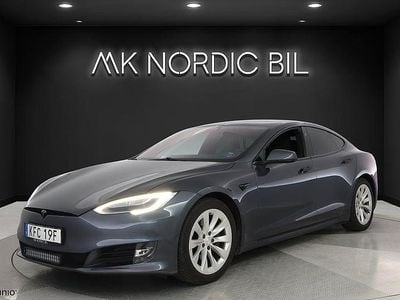 Grå Begagnad 2019 Tesla Model S Long Range AWD Halvkombi | 369 000 kr (Lite dyr)