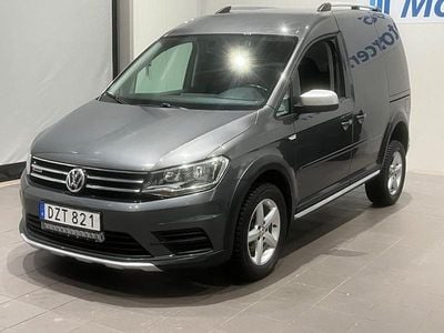 Grå Begagnad 2019 VW Caddy Minibuss | 189 900 kr (Dyr)