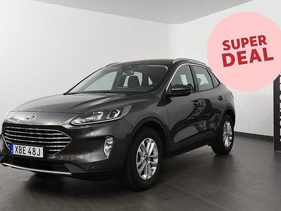 Svart Begagnad 2022 Ford Kuga Titanium SUV | 209 500 kr (Bra pris)