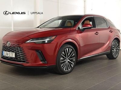 Begagnad Lexus RX450h+ Executive Line 309 HK (227 kW) 2023 Röd metallic SUV
