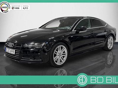 Svart Begagnad 2016 Audi A7 Sportback S-Line Halvkombi | 334 900 kr