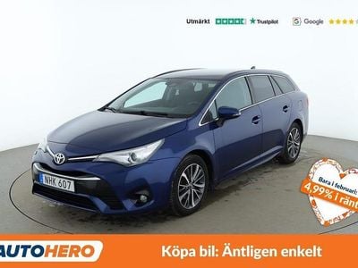 Blå Begagnad 2015 Toyota Avensis Active Kombi | 153 000 kr (Marknadspris)