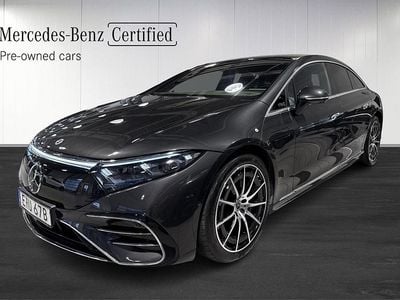 Begagnad Mercedes EQS450+ Premium Plus 244 kW (333 HK) 2022 Svart Sedan