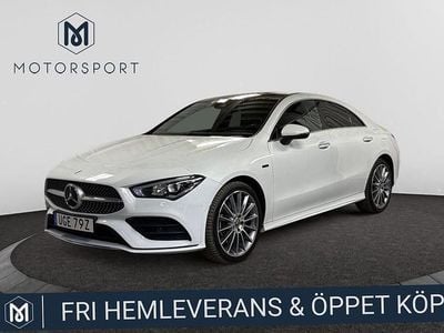 Vit metallic Begagnad 2021 Mercedes E250 AMG Sportkupé | 344 900 kr (Marknadspris)