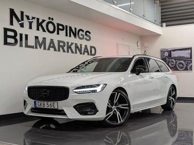 Vit Begagnad 2019 Volvo V90 R-Design Kombi | 309 400 kr (Dyr)