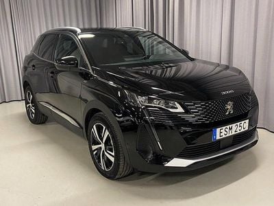 Svart Begagnad 2024 Peugeot 3008 GT SUV | 259 900 kr (Marknadspris)