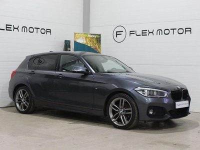 Begagnad BMW 118 M Sport 150 HK (110 kW) 2017 Grå Halvkombi