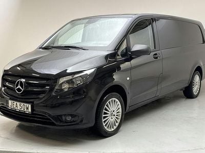 Svart Begagnad 2020 Mercedes e-Vito Minibuss | 135 000 kr