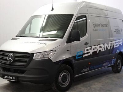 begagnad Mercedes E-Sprinter 312 Skåp A2 FD 11m3 100% ELEKTRISK