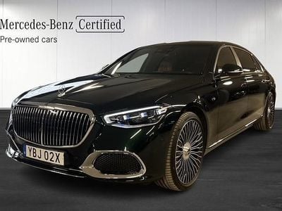 Begagnad Mercedes S680 Maybach 612 HK (450 kW) 2023 Grön Sedan