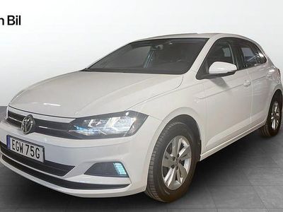 Begagnad VW Polo 95 HK (69 kW) 2019 Vit Halvkombi