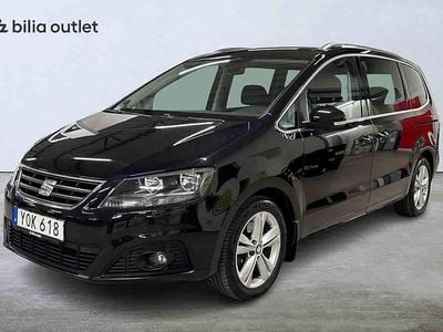 Svart Begagnad 2018 Seat Alhambra Minibuss | 199 000 kr (Marknadspris)