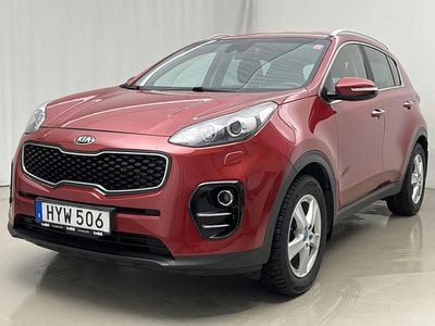 Röd Begagnad 2016 Kia Sportage Comfort SUV | 104 800 kr (Marknadspris)
