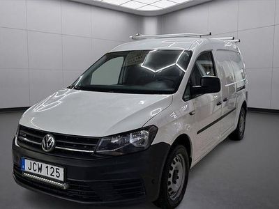 Vit Begagnad 2016 VW Caddy Maxi Minibuss | 154 700 kr (Marknadspris)