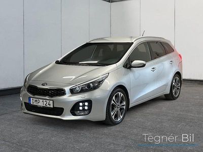 Grå Begagnad 2016 Kia Ceed Sportswagon GT-Line Kombi | 118 700 kr (Marknadspris)