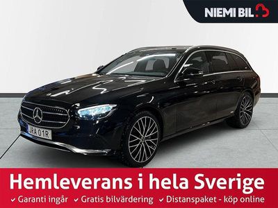 Svart Begagnad 2022 Mercedes E300 Avantgarde Kombi | 389 900 kr (Superpris)