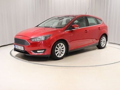 begagnad Ford Focus 1.0 EcoBoost 125hk Drag Värmare Sensorer Bluetooth